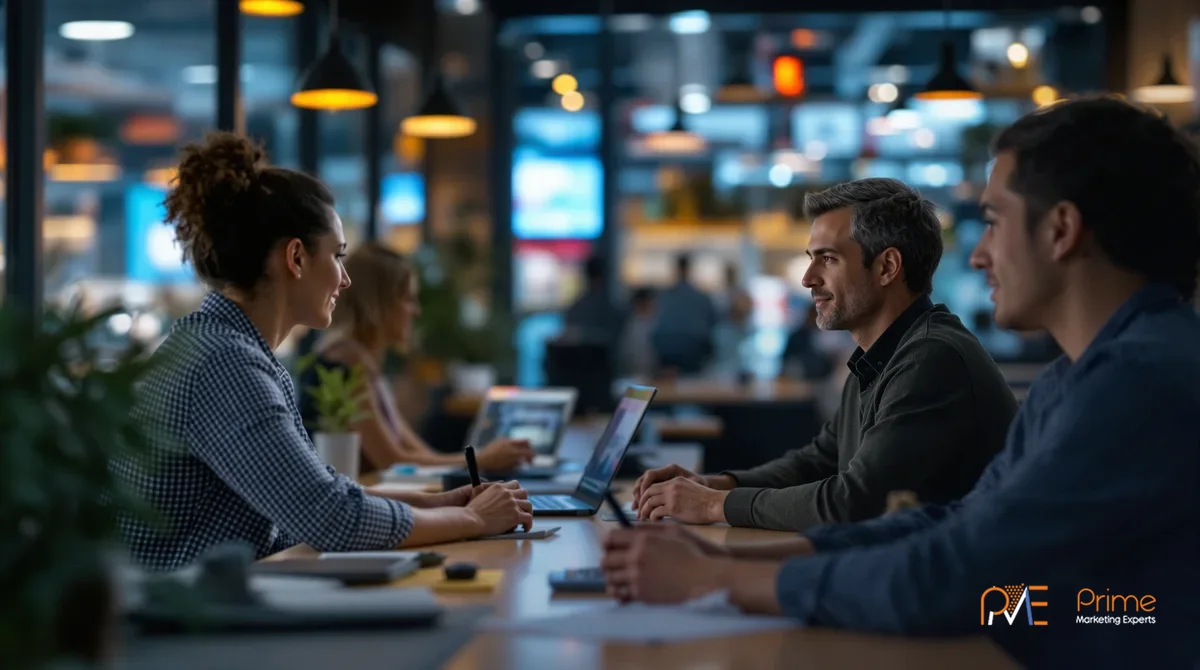 Marketing automation workflow nurturing prospects into customers