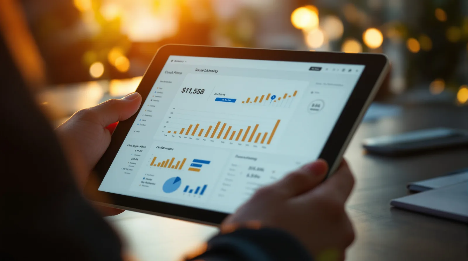 Follower growth and engagement metrics rising across social media profiles
