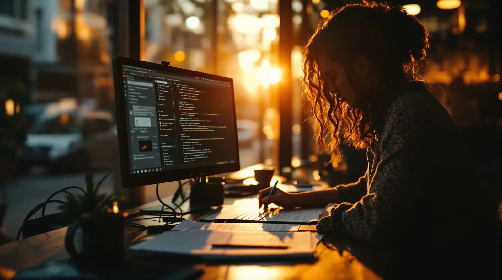 Journalist writing a content strategy document